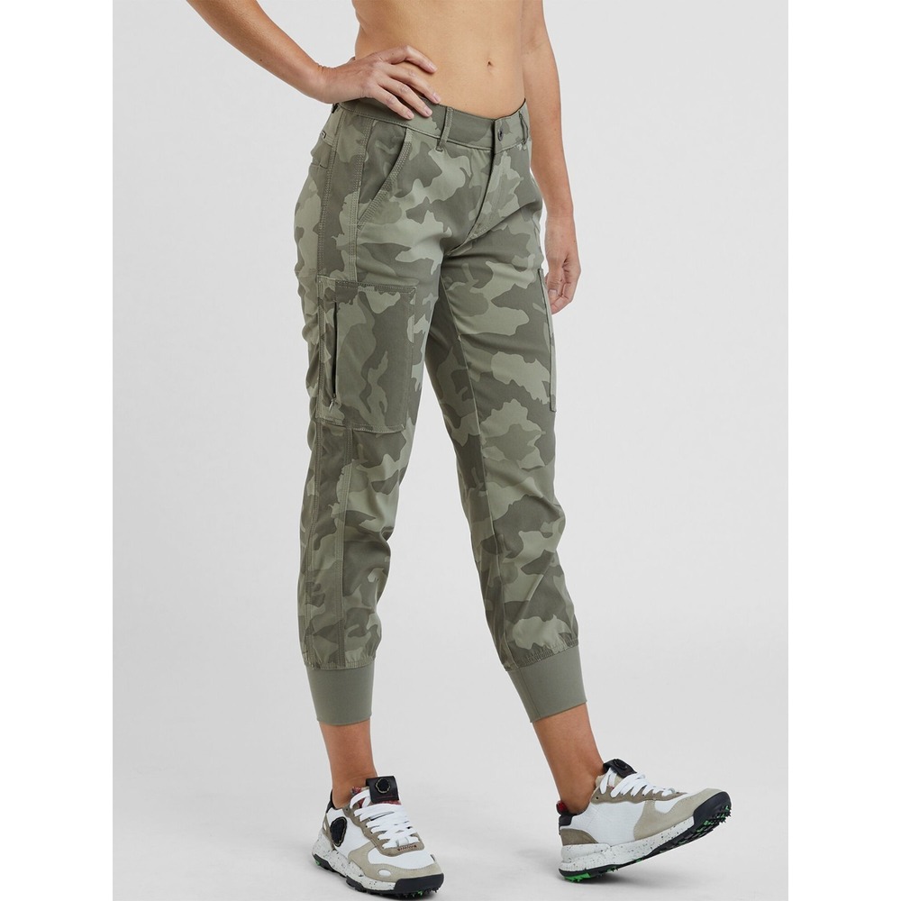 NWT Prana Sky Canyon Jogger Pant Women's 10 Sage Camo Hiking Climbing Cargo‎ $89